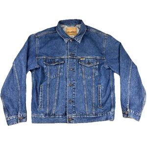 Levi Strauss Signature Standard Trucker Jean Denim Jacket Men's L Blue‎
